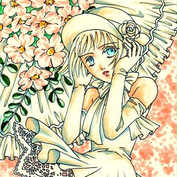 花と女の子