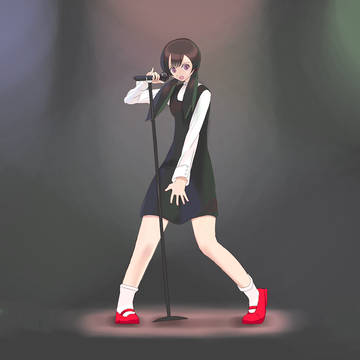 歌うリコ