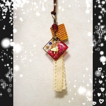 【レジン】芹かなイメージペンダント