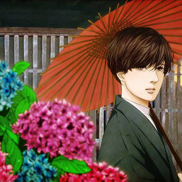春雷薄紅系男子