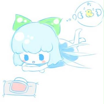 たまごとチルノ　その1