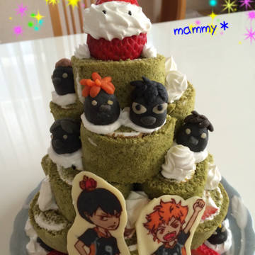 からすのツリーケーキ