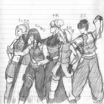 Girls in Naruto