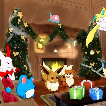 ポケモン世界のクリスマス