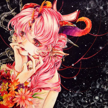 鬼華や