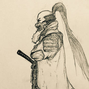 武将@ロン毛
