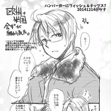 【ヘタ腐】触られるのが苦手っぽい【米英】