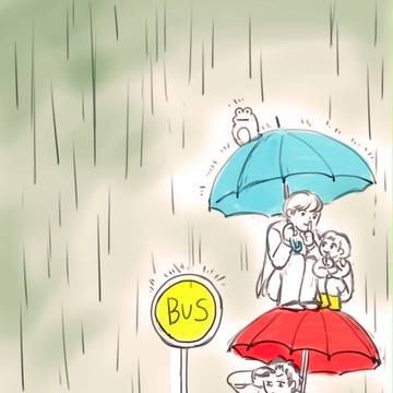 雨の日