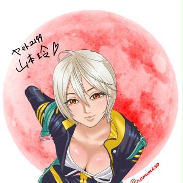 ヤマトの山本玲さん描いてみましたん
