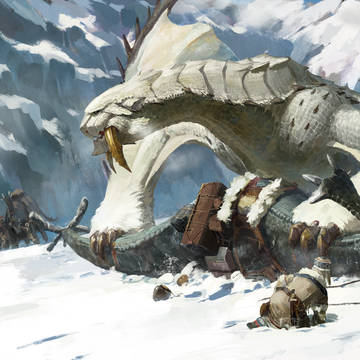 雪山！