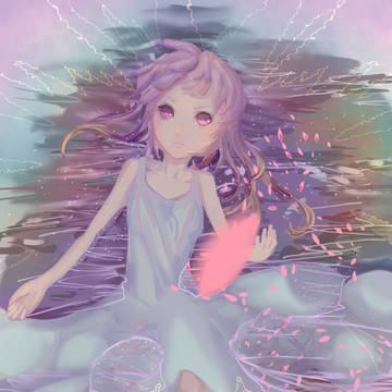 湖中少女