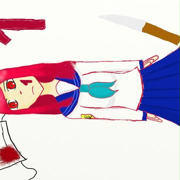 秘密組織の少女