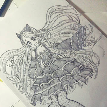ハロウィン創作女子