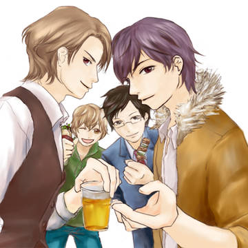 イケメン4人と街コン
