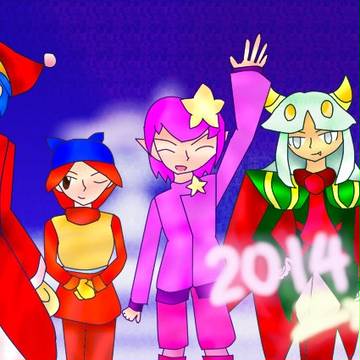 【擬カビ】よいお年を!