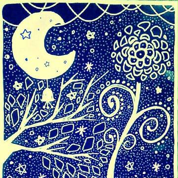 blue