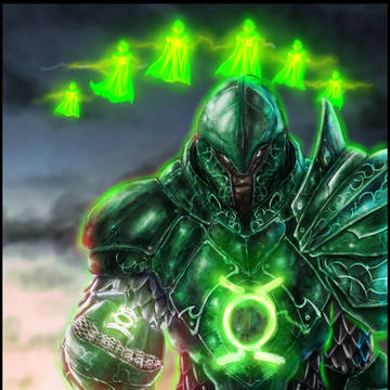 Medieval Green Lantern