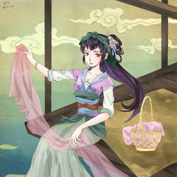 西施浣纱