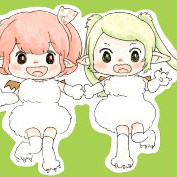 もぐ装備ララフェル