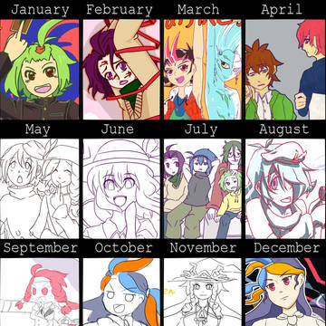 2014年絵師一年進化録