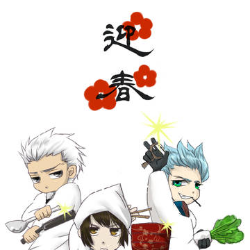 割烹着系男子