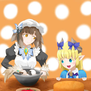 楽しいケーキ作り