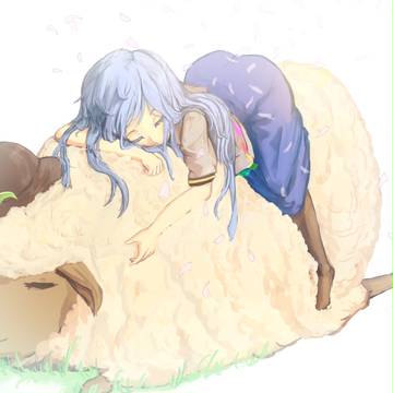 ひつじとてんこ
