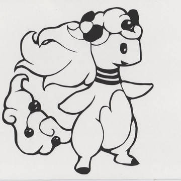 【切り絵】メガデンリュウ
