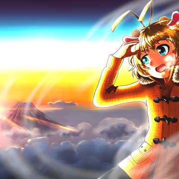 【2015年賀絵】羊飼いの神さま