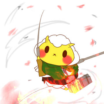 2015年ジンくん年賀状