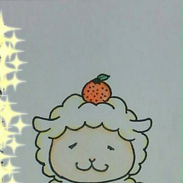 明けましておめでとうございます♪　羊鏡餅イラスト