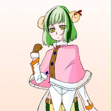 羊から連想してざっくり描いた結果