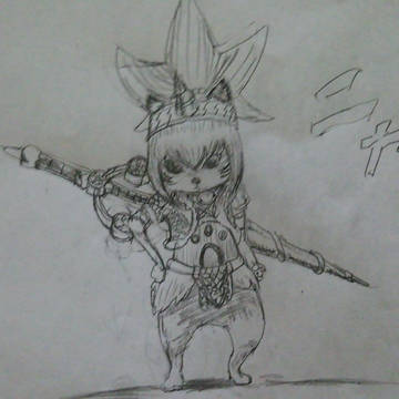 キリン装備アイルー