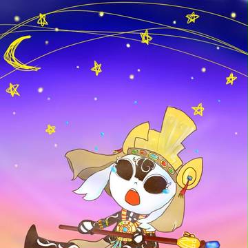 涙が空に溶けてお星様になる