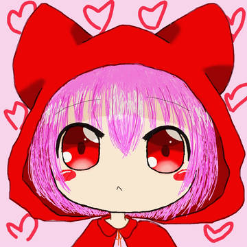 猫耳赤ずきん