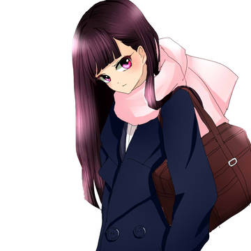 冬の女の子