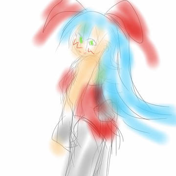 ラクガキバニーガール2