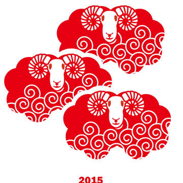 年賀状2015年