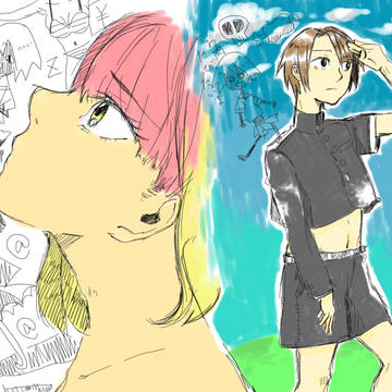 【オリジナル】正月らくがき