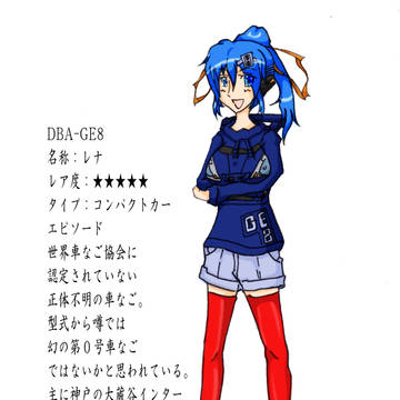 オリジナル車なご DBA-GE8 レナ