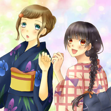 浴衣女子