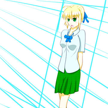 士郎に待たされるセイバーさんの図