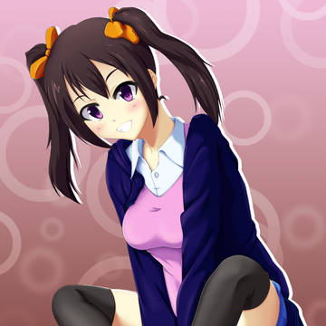 ツインテールの女の子