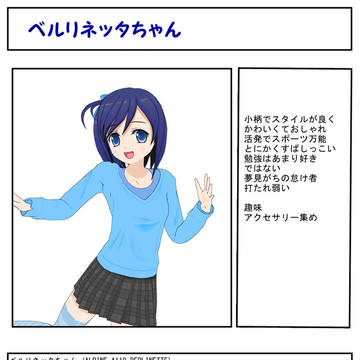 クラシックカー擬人化少女（仮）登場人物