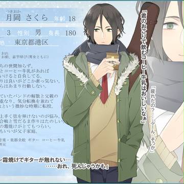 【ふゆきた】月岡さくら【キャラシ】