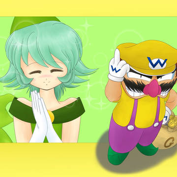 リク絵 ワリオランド