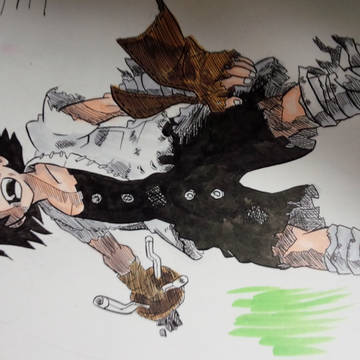 戦星のバルジ(模写)