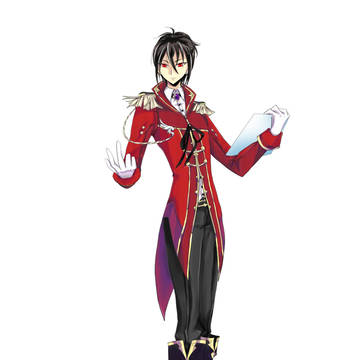 剣戟のソティラス 軍師(♂)らくがき（中国語）