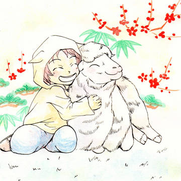 2015年賀イラスト