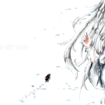 Seal with white
